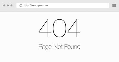 404 error page