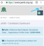 Jamb caps menu