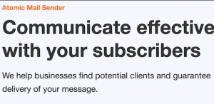 atom email marketing