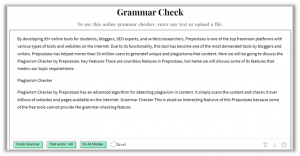 grammar checker