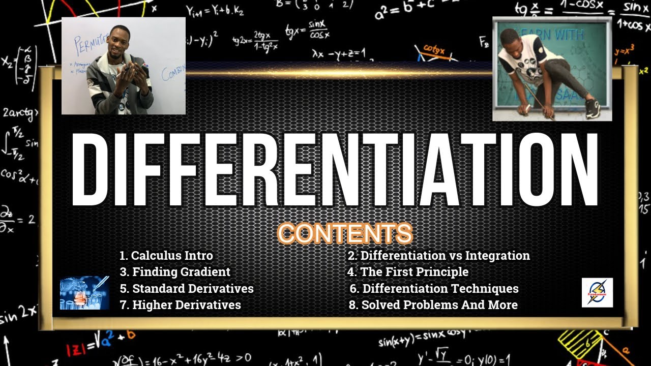 Video Thumbnail: Differentiation | Calculus Explanations And Calculations