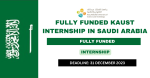 KAUST INTERNSHIP