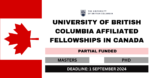 UNIVERSITY OF BRITISH COLUMBIA