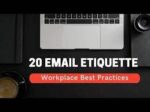 EMAIL ETIQUETTE