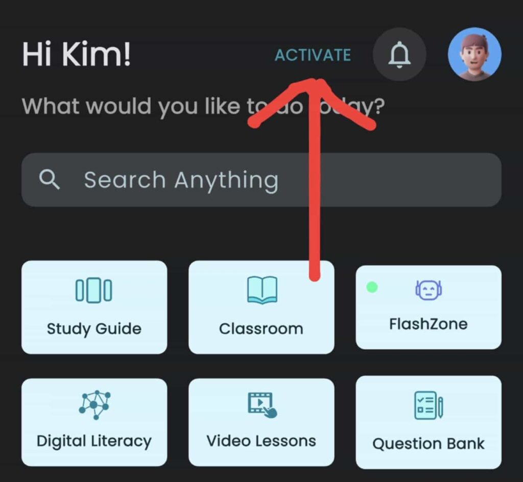 IoT products Activate App button